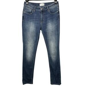 Dish Denim The Straight & Narrow Cotton Blend High Rise Skinny Jeans Women's 29